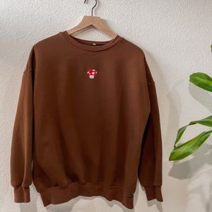 Brown crewneck